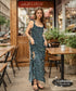 Small Floral Print Dress